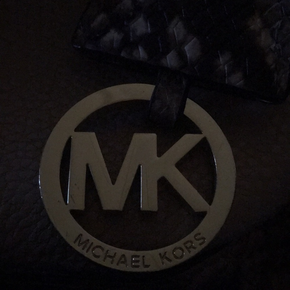 Michael Kors python Snake Skin tote bag